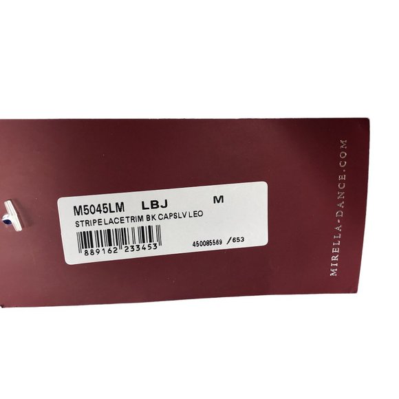 New NWT Mirella Leotard Dance / Gymnastics Purple.  Size Women's M.  90% Nylon / - Picture 10 of 11